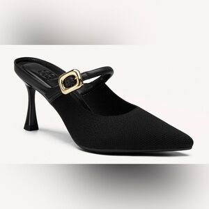 CosyIsland GraceLithe Pointed Toe Heeled Mules - Size 9